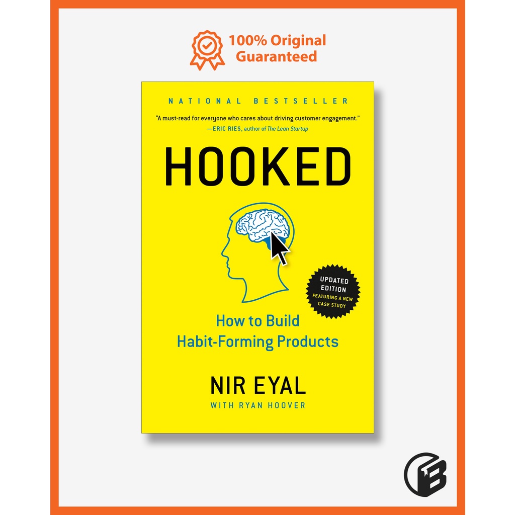 Jual Buku Import Hooked by Nir Eyal (Original Hardcover) | Shopee Indonesia
