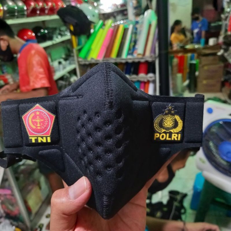Jual 45 Masker Tomo Lifemask edisi TNI POLRI | Shopee Indonesia