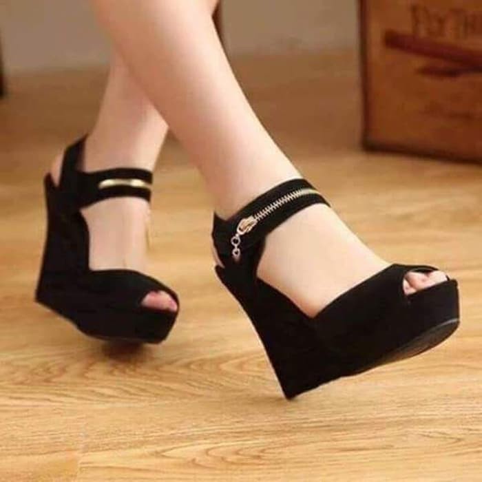 Shopee on sale sepatu wedges