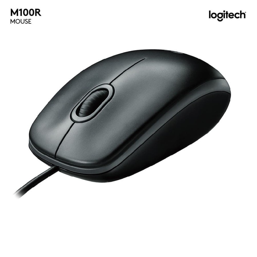 Jual LOGITECH MOUSE KABEL M100R / CABLE MOUSE M 100R / MICE M100R ...