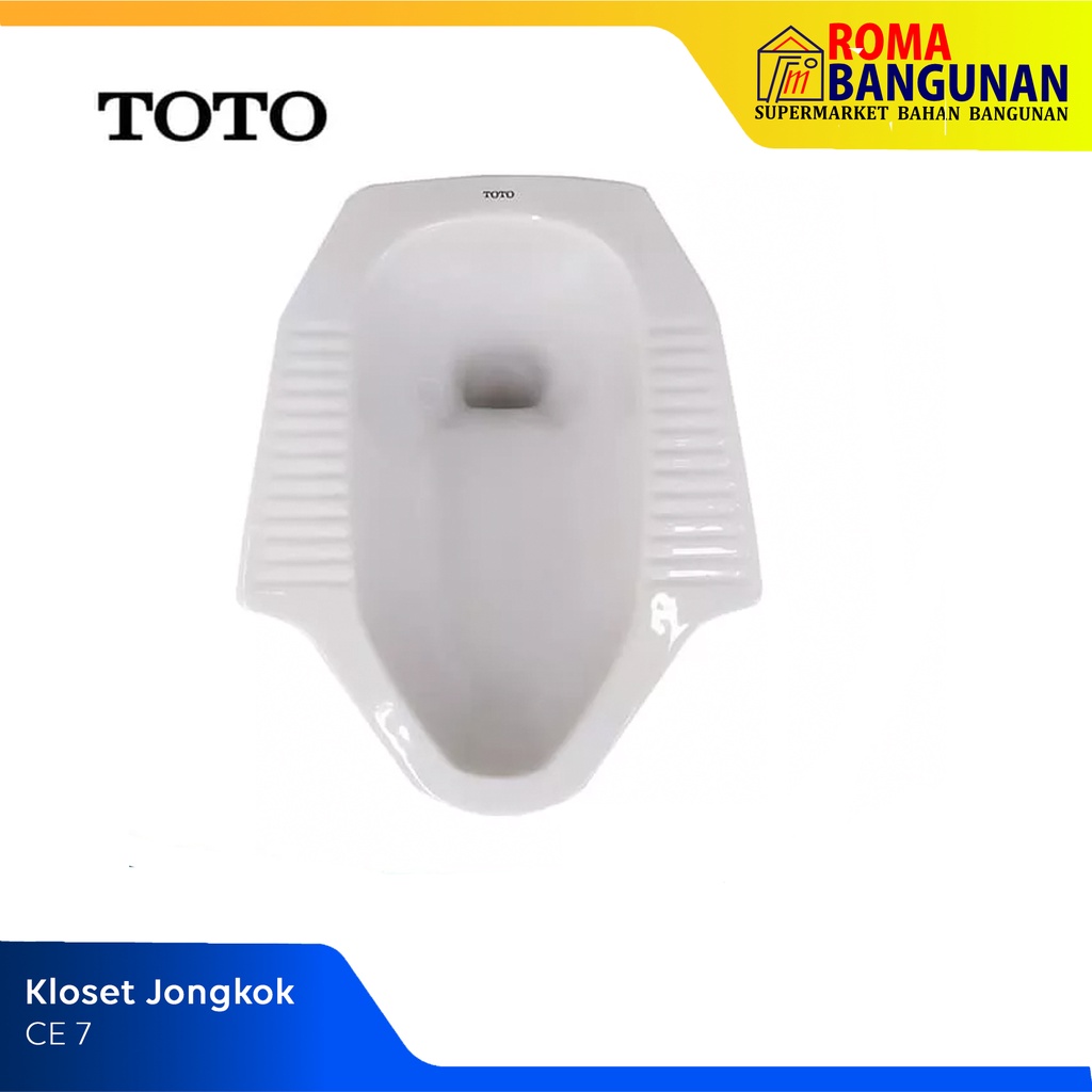 Jual Toto Kloset Jongkok Closet Jongkok CE 7 - Putih | Shopee Indonesia