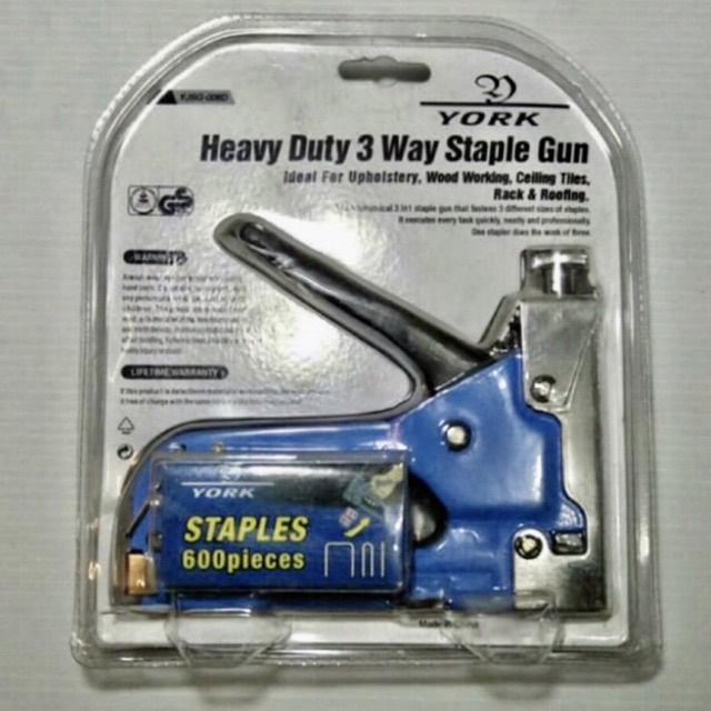 Jual Hekter tembak YORK . Gun tacker york R23 staples gun TACK GUN ...