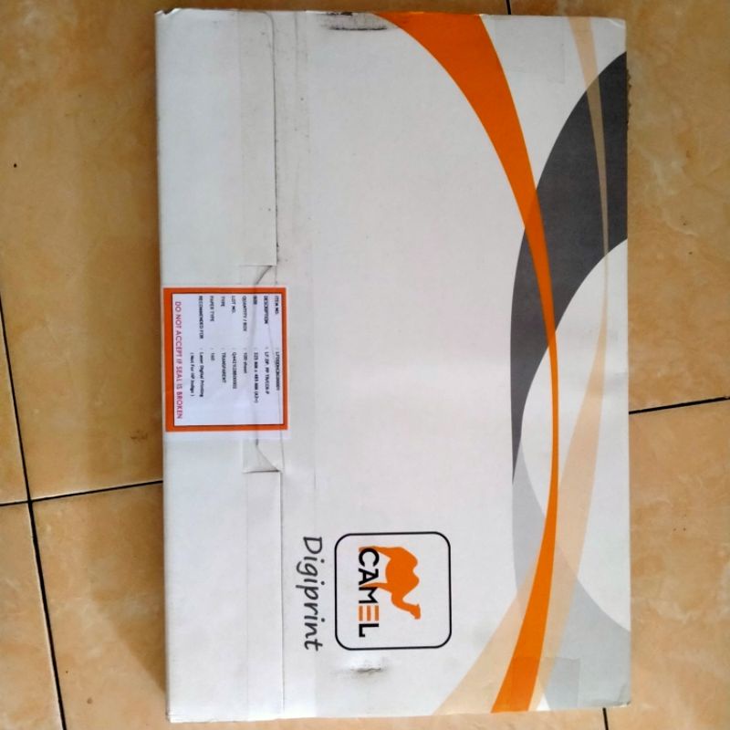 Jual Stiker Vinyl Transparan Camel Digiprint Shopee Indonesia