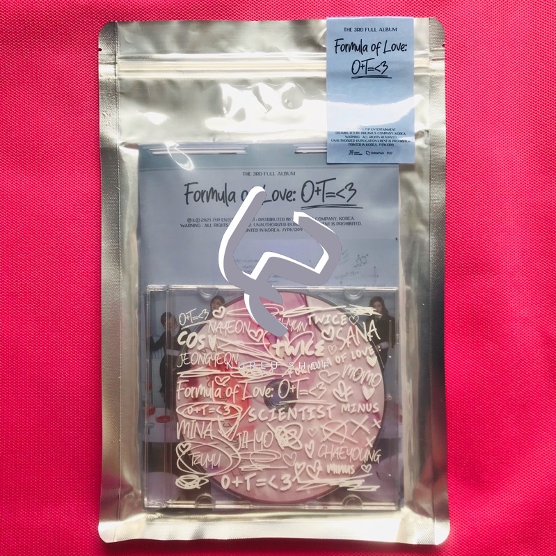 Jual TWICE - 3rd Full Album “FORMULA OF LOVE O+T=