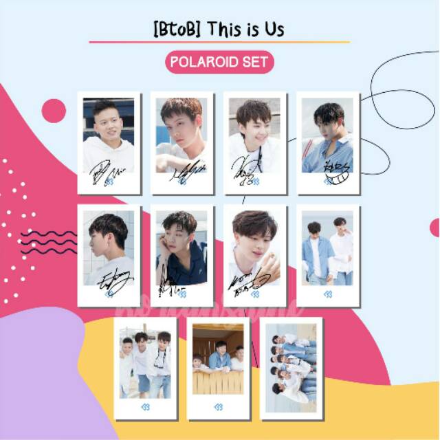 多様な Polaroid / Photocard Jual Set Shopee | Us) Is (This BTOB - アイドル
