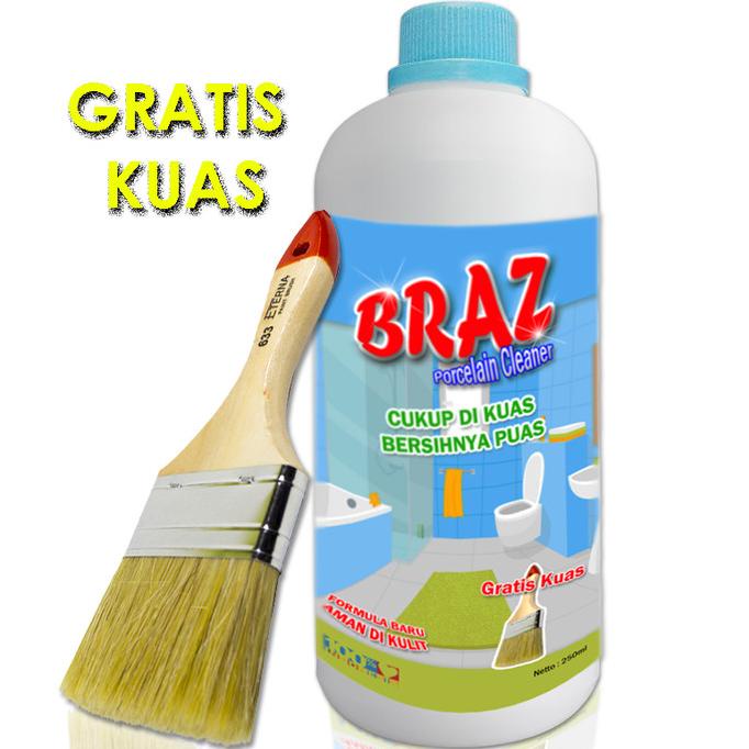 Jual Braz Porcelain Cleaner Cairan Pembersih Kerak Kamar Mandi Toilet Shopee Indonesia