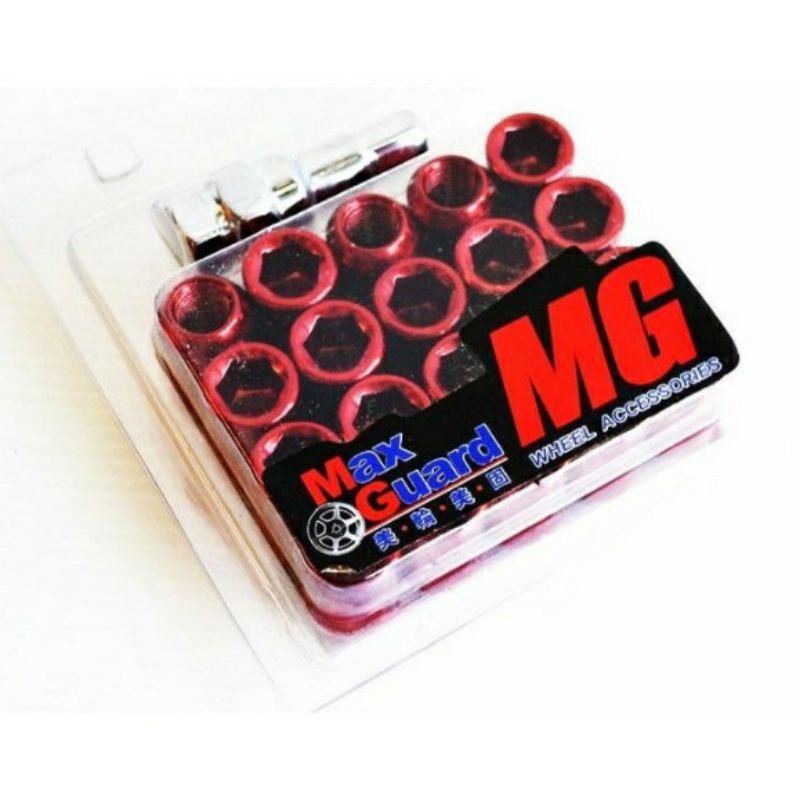 Jual Lugnut Baut Roda Racing Baja Impor Maxguard MAX GUARD 1SET Isi20 ...