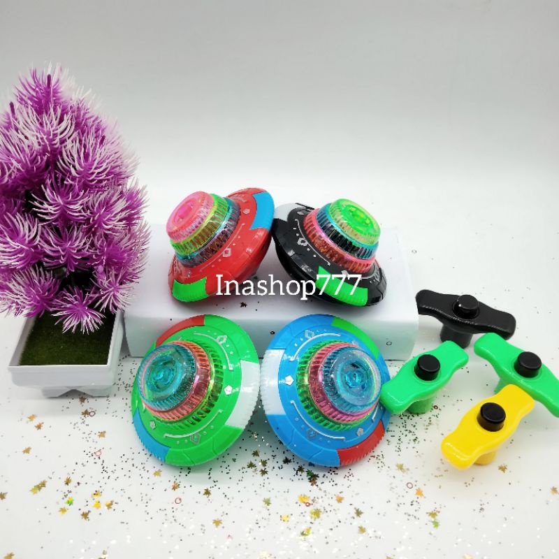 Jual Mainan Flashing Top / Mainan Gasing LED & Musik | Shopee Indonesia