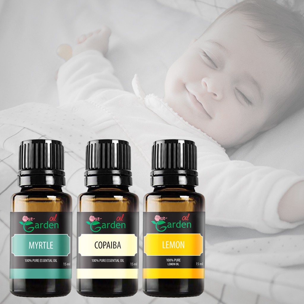 Jual Paket Batuk Pilek Untuk Bayi Essential Oil Our Garden Aroma Terapi Shopee Indonesia