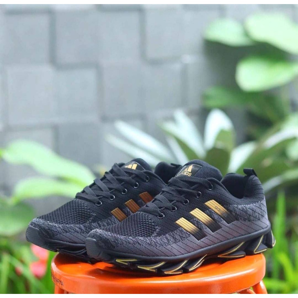 BAYAR DITEMPAT KS SEPATU ADIDAS SPRINGBLADE IMPORT VIETNAM MURAH OLAHRAGA LARI PRIA SPORT COWOK