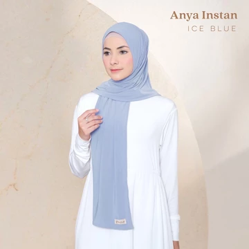 Pinkish Official Anya Instan (Pashmina Instan Oval Bahan Korean Jersey)