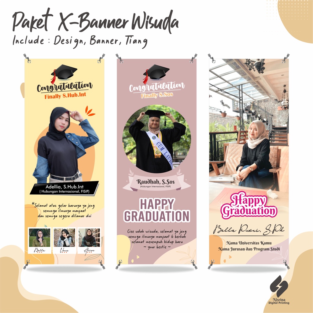 Jual X Banner Wisuda Spanduk Wisuda Murah Shopee Indonesia Porn Sex Picture