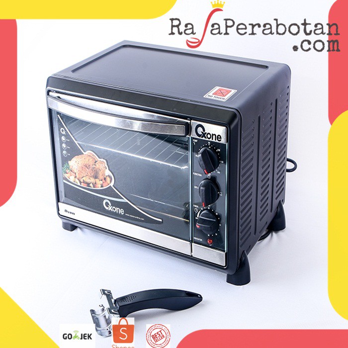 Jual Oxone OX858 Oven Toaster Listrik 800 Watt 18 Liter 2 in 1 OX-858 ...