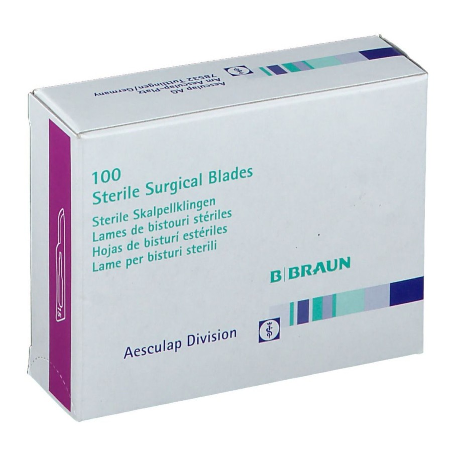 Jual B Braun Aesculap Bisturi No 15 / Pisau Bedah B Braun | Shopee ...