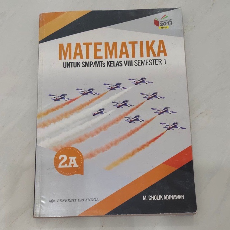 Jual Buku Matematika Kelas 8 / Buku Matematika 2A / Buku Matematika 2B ...