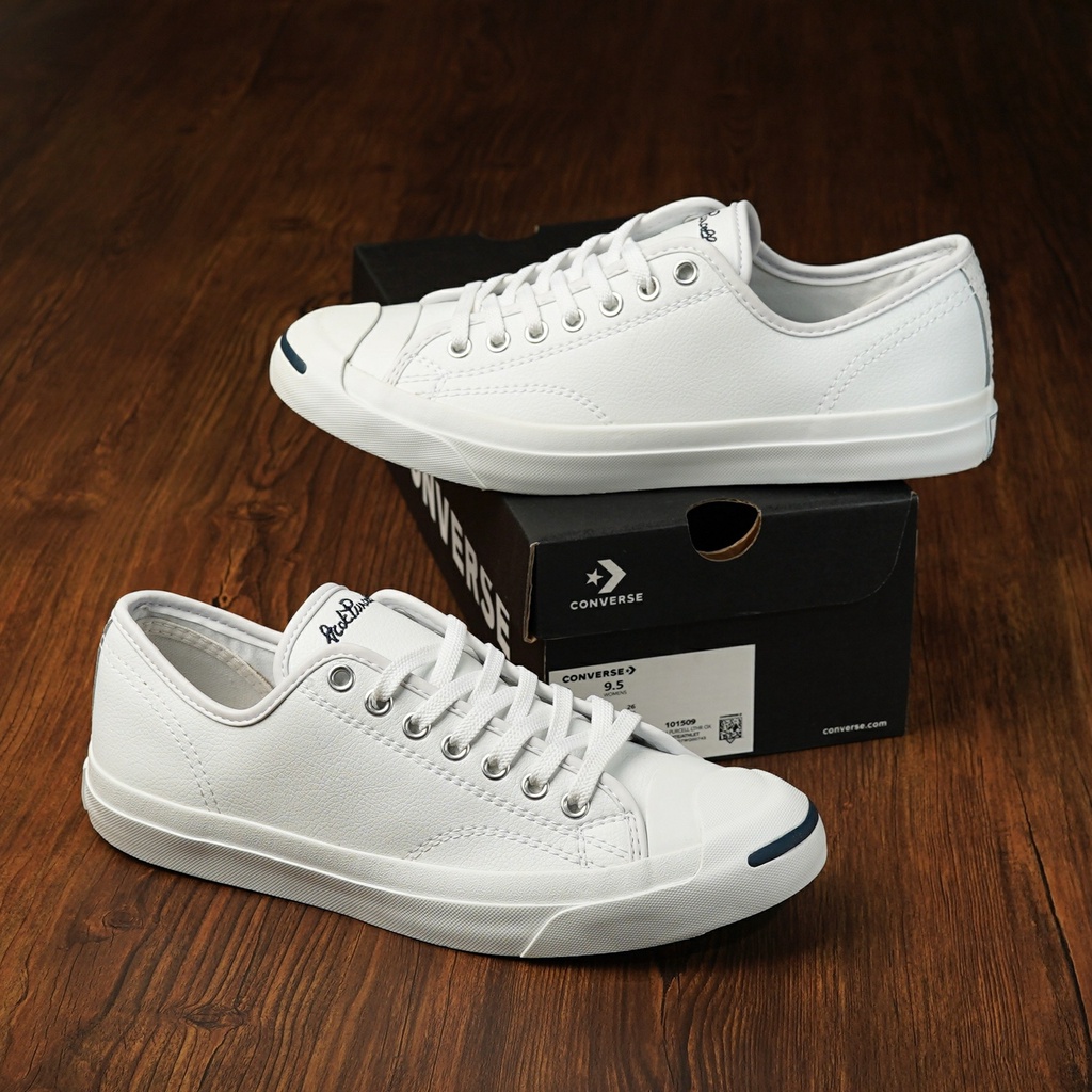 Jual CONVERSE JACK PURCELL WHITE LEATHER BNIB ORIGINAL VIETNAM GRATIS KAOS KAKI SEPATU CONVERSE Shopee Indonesia