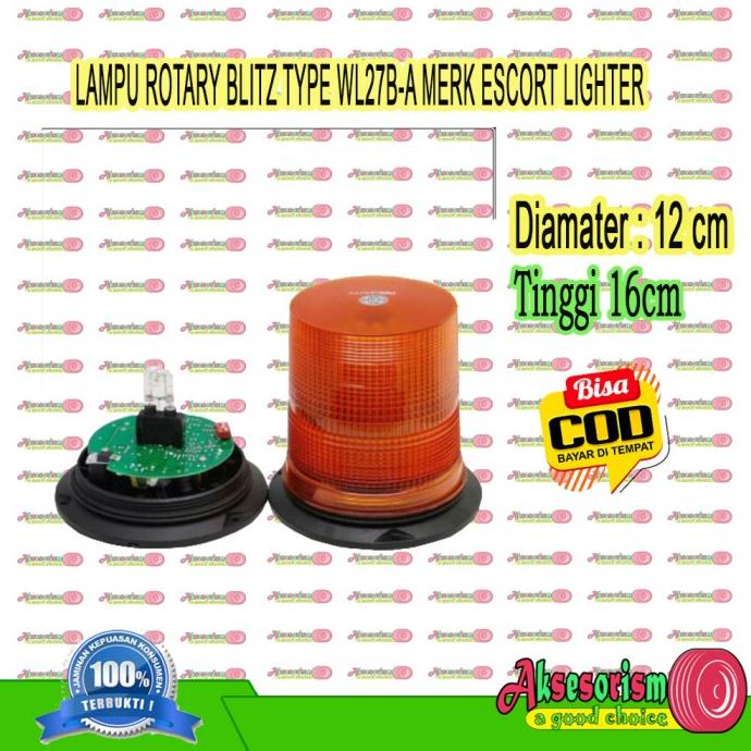 Jual Lampu Warning Rotator Emergency Led Mobil Truck Rotari Rotary