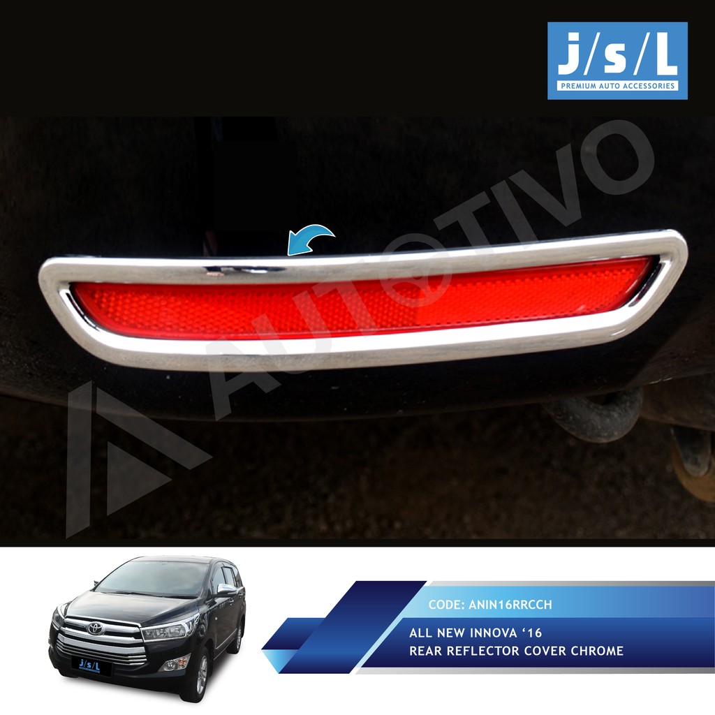 Jual Toyota Innova Cover Reflector JSL/Rear Bumper Reflector Cover ...