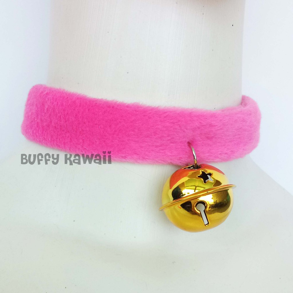 Jual Chocker lonceng bulat golden bell cosplay neko halloween kawaii ...