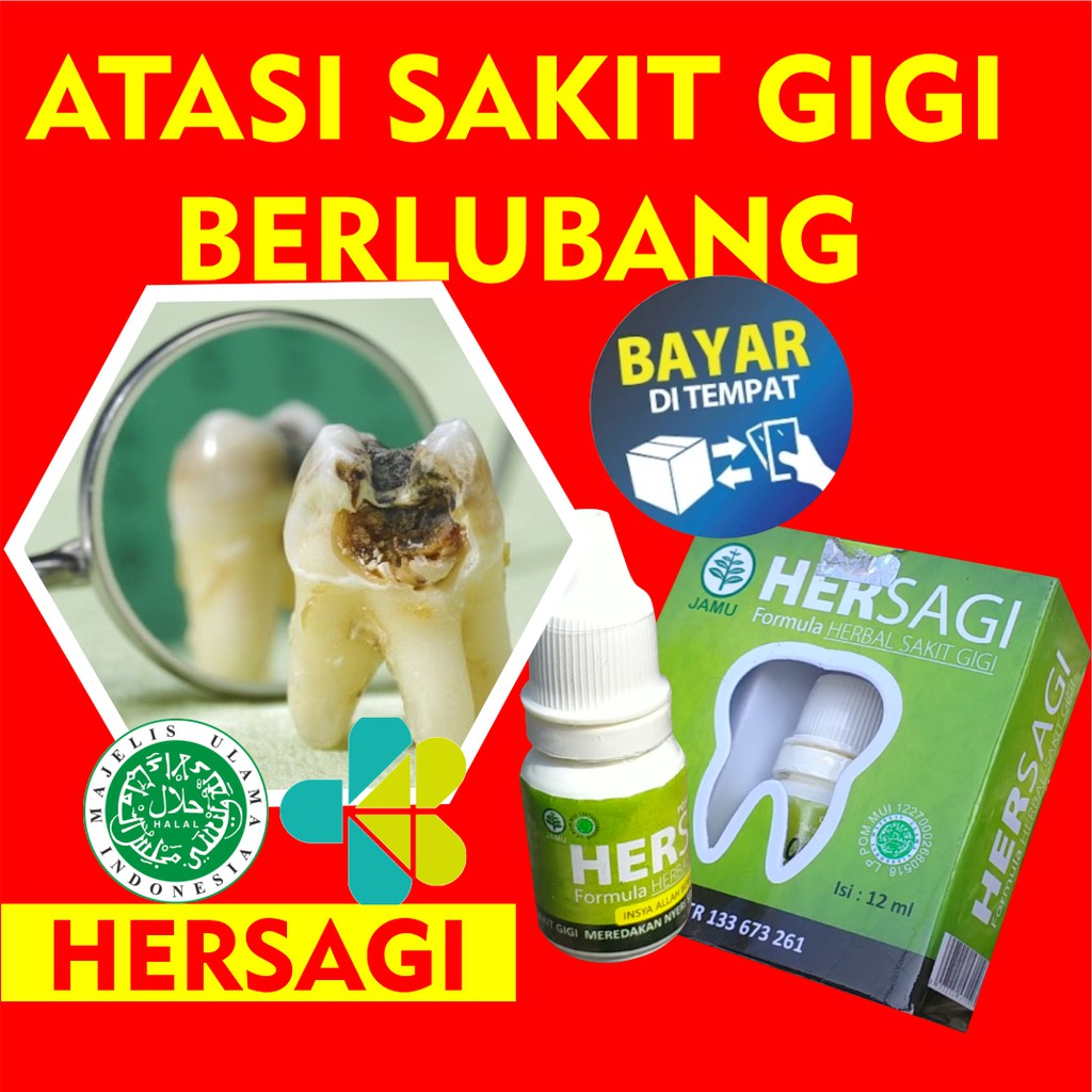 Jual Obat Sakit Gigi Berlubang Gigi Tumbuh Gusi Bengkak Herbal Kemasan ...