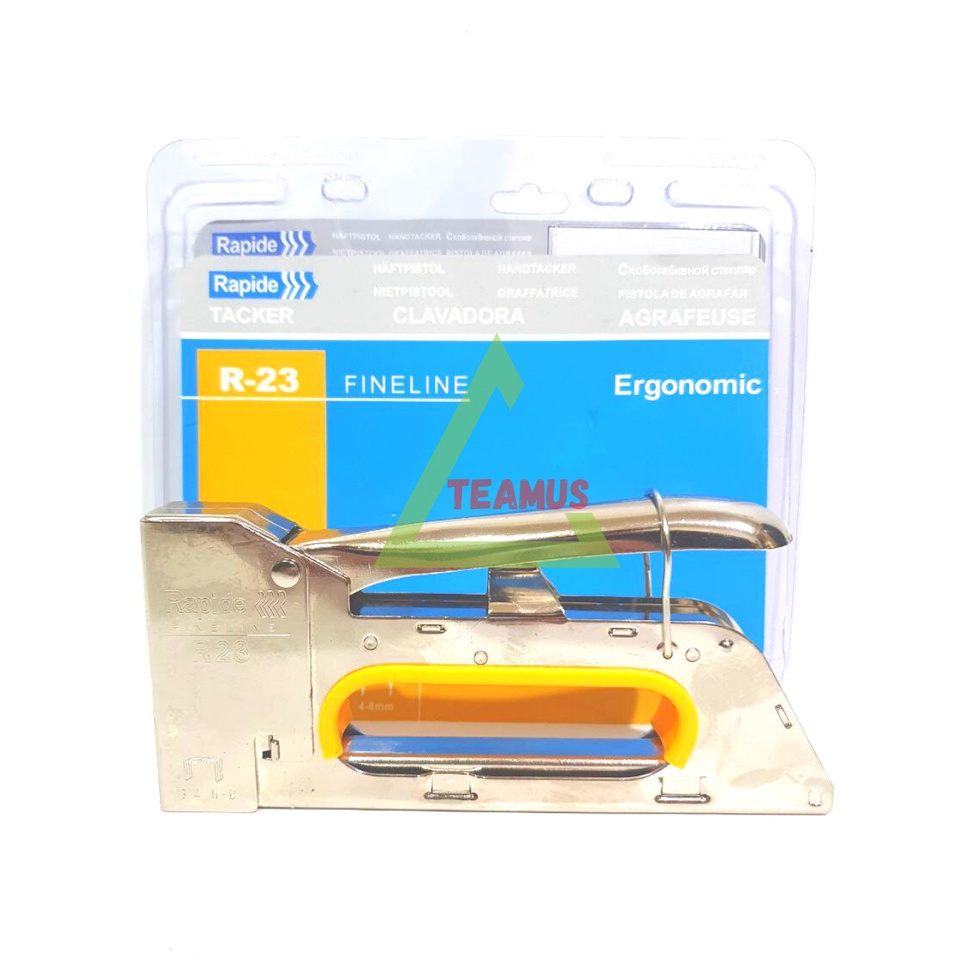 Jual Staples Gun Tacker Hekter Rapide / R-23 Stepler Tembak Manual R23 ...