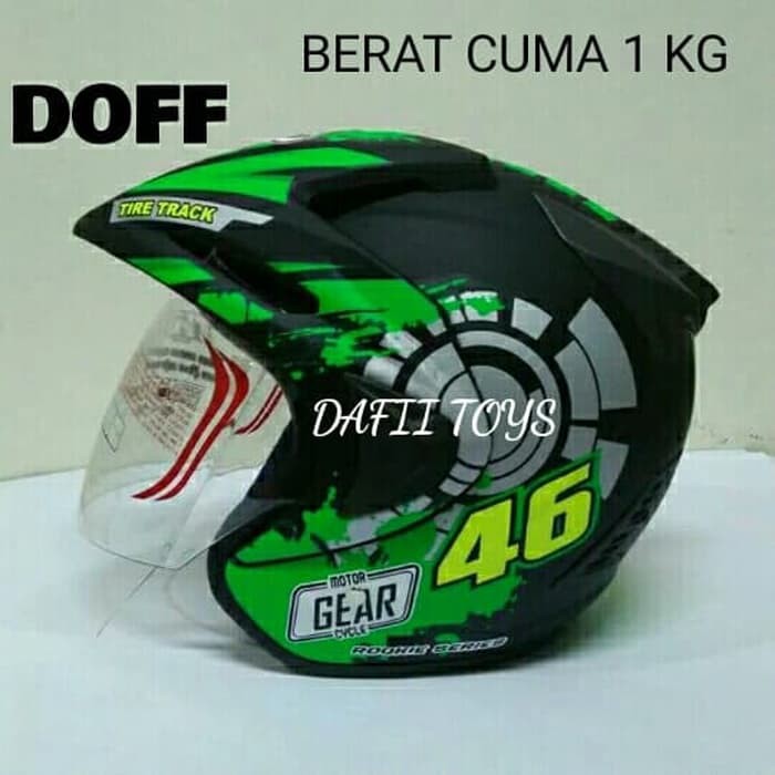 Jual helm helem helmet half face motoGp 46 Rossi THI setara KYT NHK INK ...