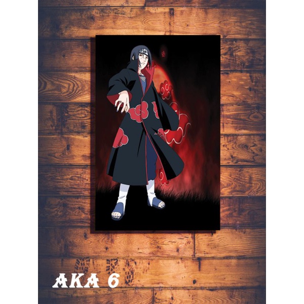 Jual Hiasan Dinding Kayu Akatsuki Pajangan Ruangan Dekorasi Kamar Wall ...