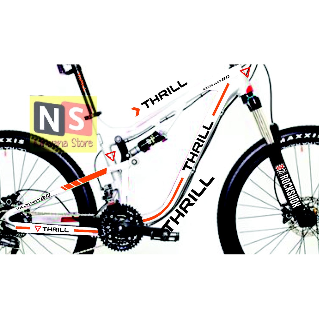 Jual Stiker Sticker Frame Thrill Ricochet | Shopee Indonesia
