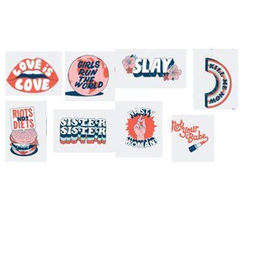 Jual stiker tumblr/aesthetic bisa ditempel dimana pun | Shopee Indonesia
