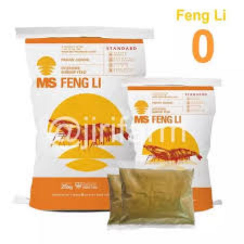 Jual Fengli 0, Fengli 1, Fengli 3L repackaging 100gr , pelet udang ...
