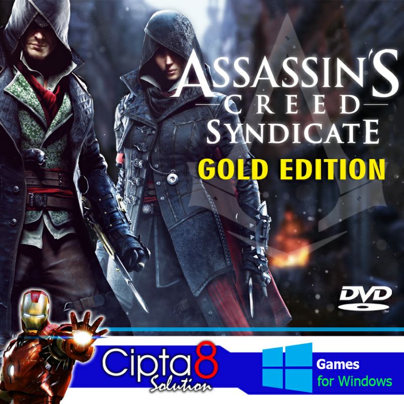 Jual ASSASSINS CREED SYNDICATE GOLD EDITION + DLCs - GAME PC | Shopee ...