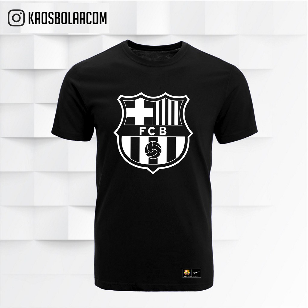 Jual Kaos Logo Official Barca | Shopee Indonesia