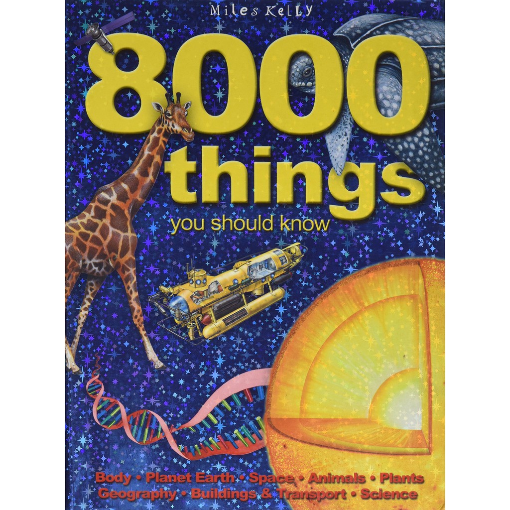 Jual NEW - Miles Kelly - 8000 Things You Should Know | Shopee Indonesia
