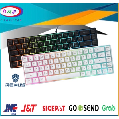 Jual Rexus Keyboard Gaming Mini Battlefire K68M | Shopee Indonesia