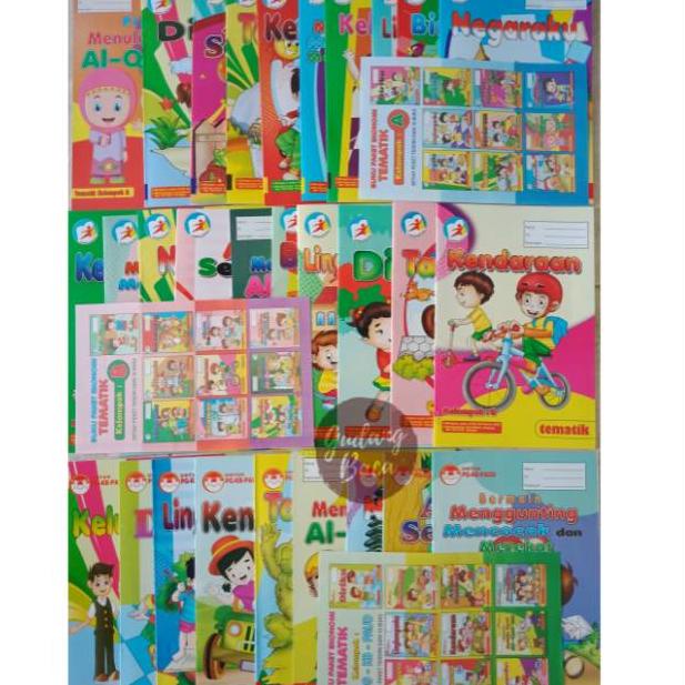 Jual [Zw31au22ᵟ] Buku PAUD TK KELOMPOK A - KELOMPOK B - PG KB PAUD ...