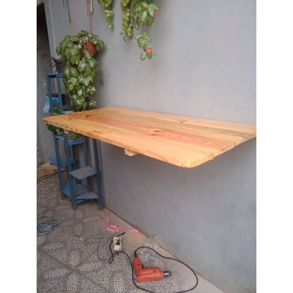 Jual meja jati belanda lipat | Shopee Indonesia