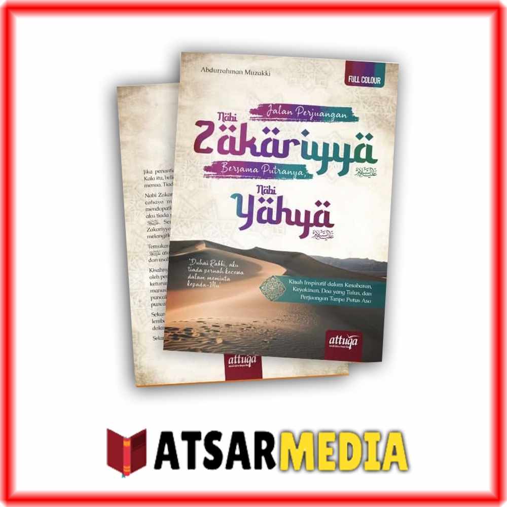 Jual Buku Kisah Nabi Zakariya Dan Nabi Yahya Attuqa Zakariyya Zakaria ...