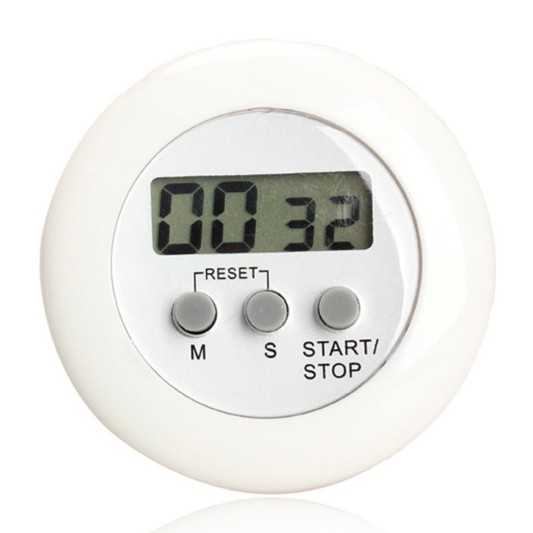 Jual Timer masak dapur putih sudah termasuk baterai | Shopee Indonesia