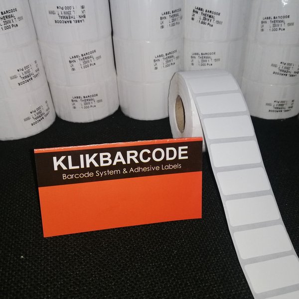 Jual Sticker Label Barcode Direct Thermal Mm X Mm Isi Pcs