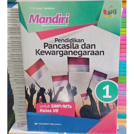 Jual Buku Mandiri Pendidikan Pancasila Dan Kewarganegaraan Ppkn Untuk Smpmts Kelas 1 2 3 Vii 2094