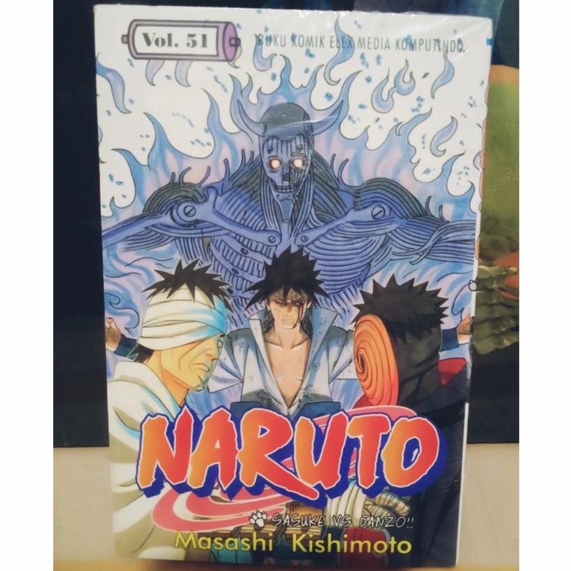 Jual Buku komik manga naruto vol (51) Sasuke Vs Danzo | Shopee Indonesia