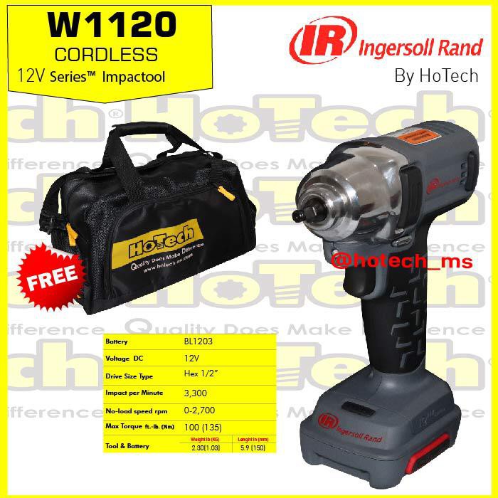 Jual Ingersoll Rand Cordless Impact Wrench 1/4" IRW1120 (Unit Only