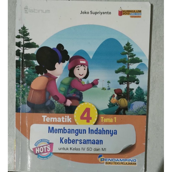 Jual Buku Tematik Kelas 4 SD Tema 1 Sampai 9 | Shopee Indonesia