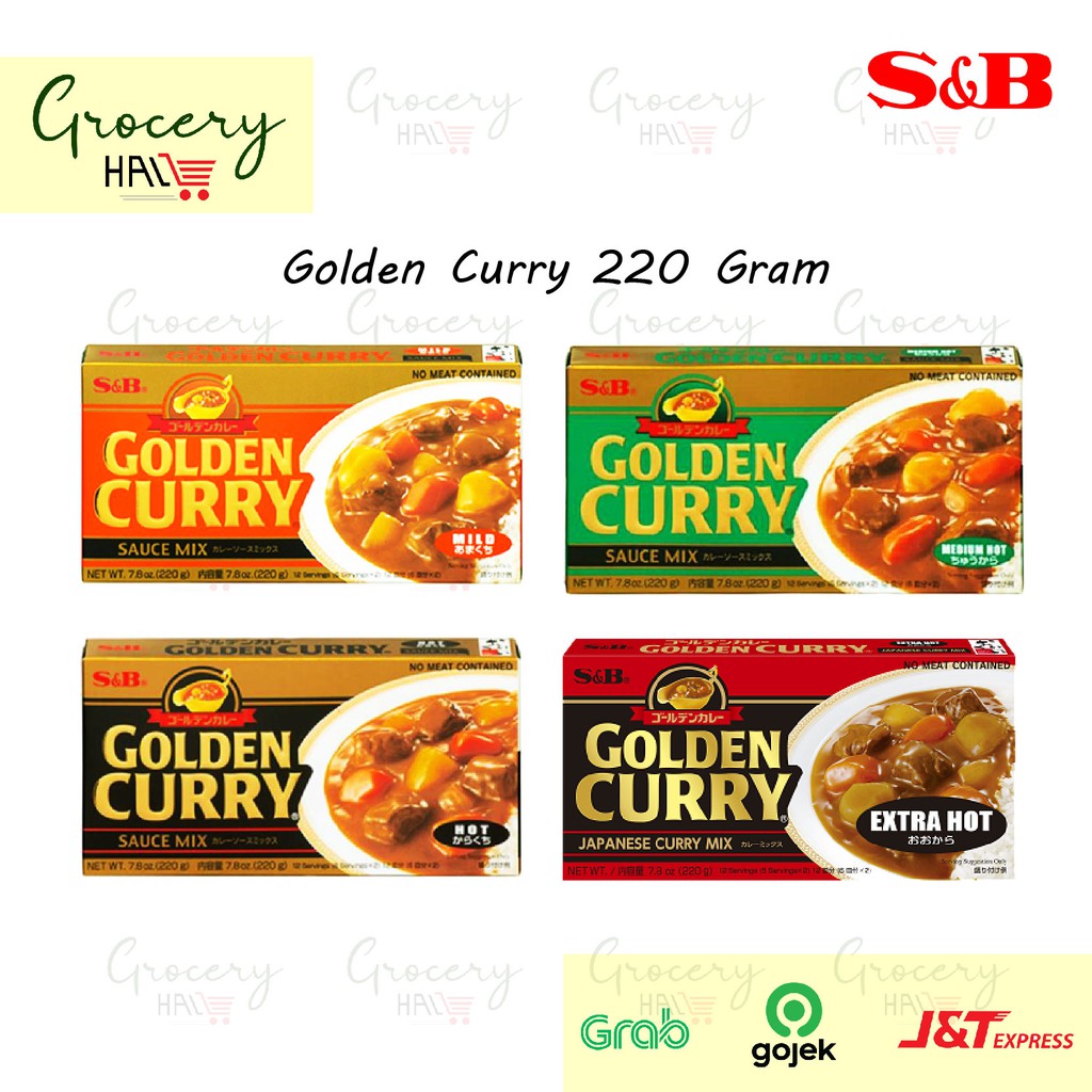 Jual S&B GOLDEN CURRY INSTANT MIX 220 GRAM ( KARI / KARE JEPANG INSTANT ...