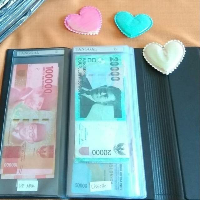 Jual Dompet Organizer / Dompet Giro / Dompet Disiplin /Dompet hemat ...