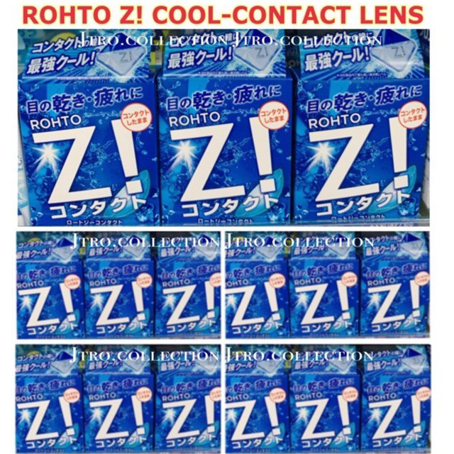 Jual (ORIGINAL) Rohto z! contact lens cool obat mata rohto z cool eye drops tetes mata