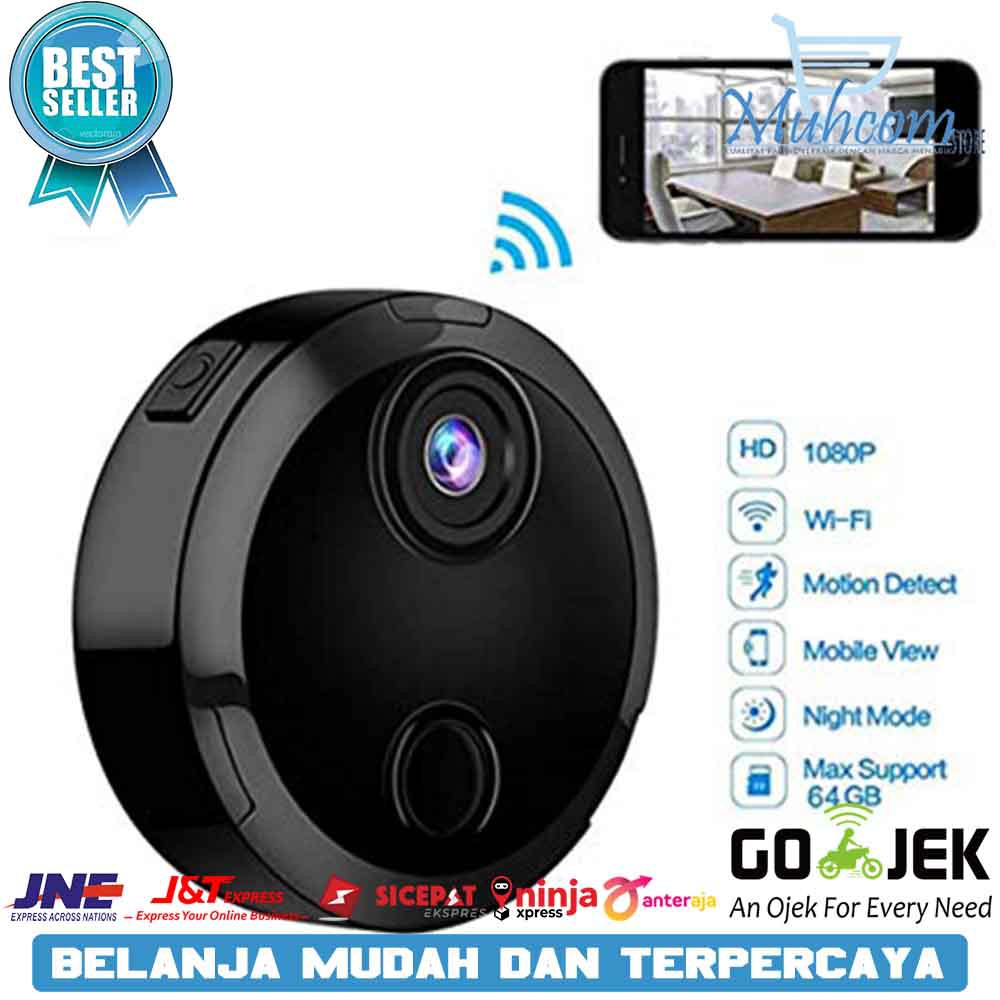 Jual Mini Camcorder Night Vision Micro Ip Camera Q15 WiFi HD 1080P 4K