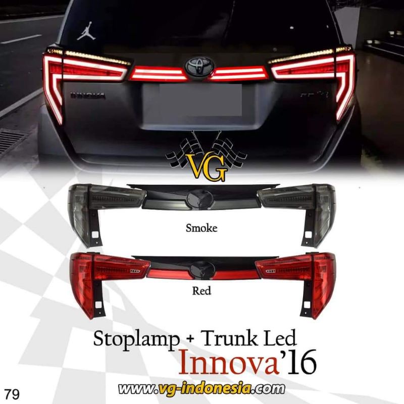 Jual Trunklit LED Smoke Innova Reborn | Shopee Indonesia