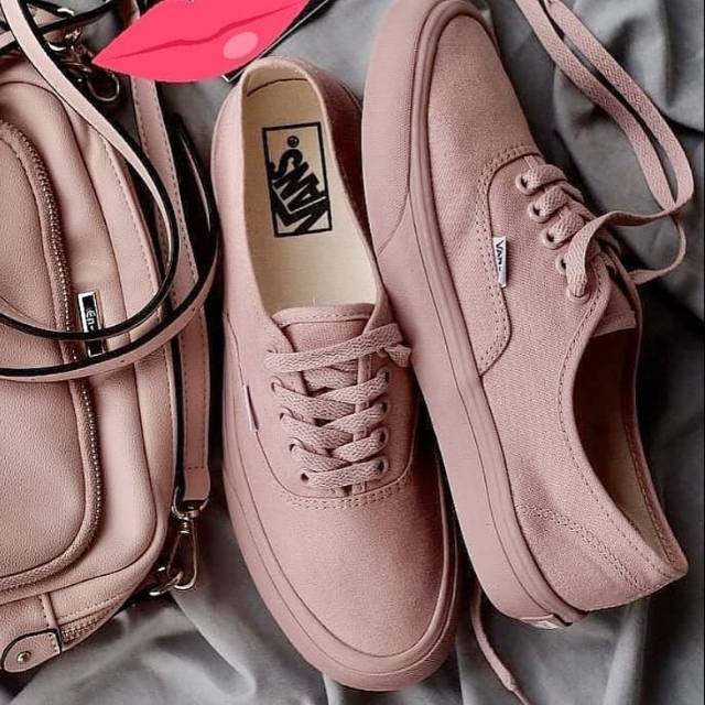 Vans authentic rosy pink cheap