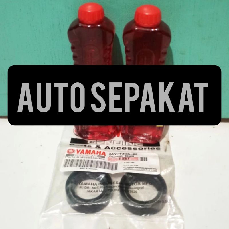 Jual Paket Seal Shock Minyak Oli Shock Depan Mio Jupiter Vega Soul Shopee Indonesia